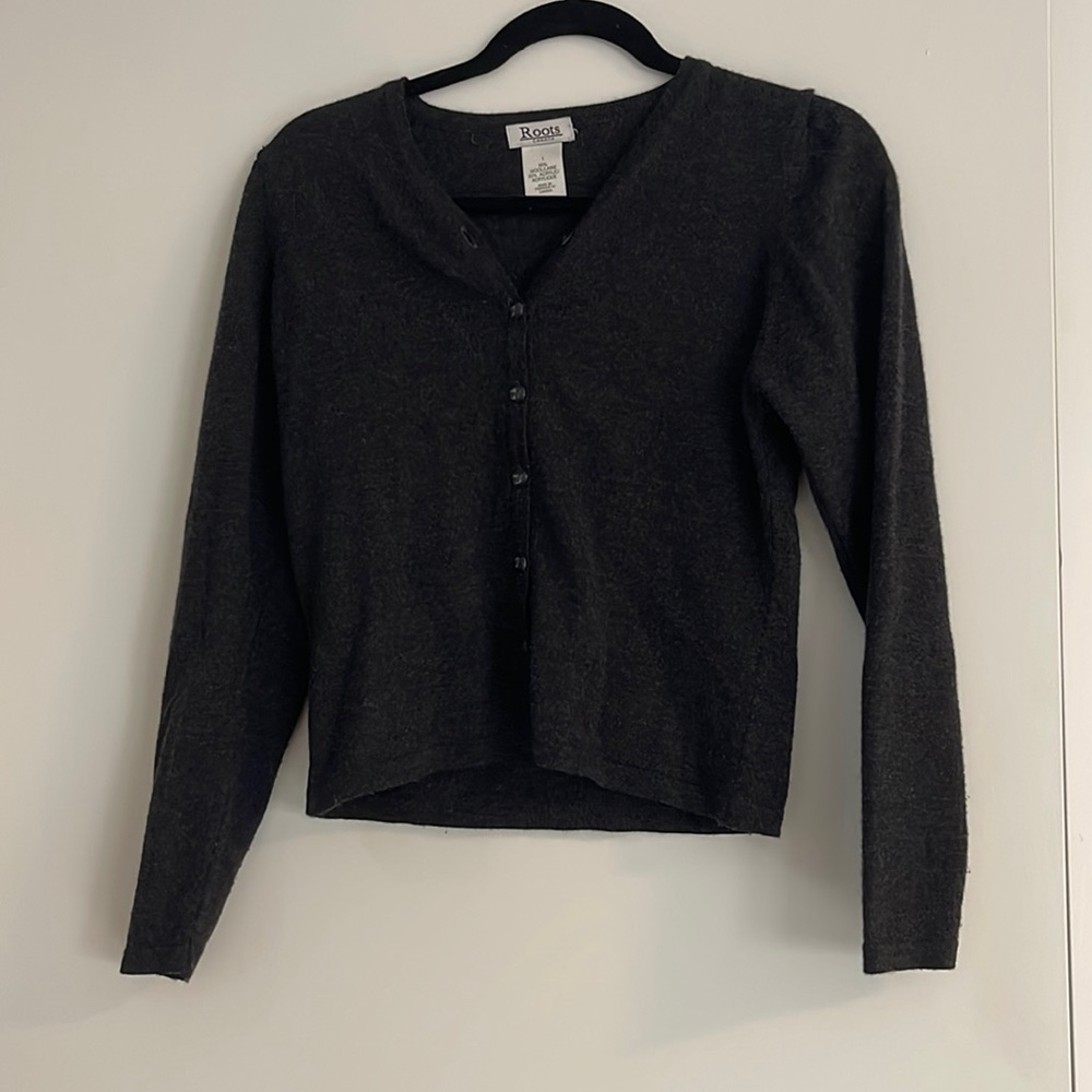 Roots wool sweater